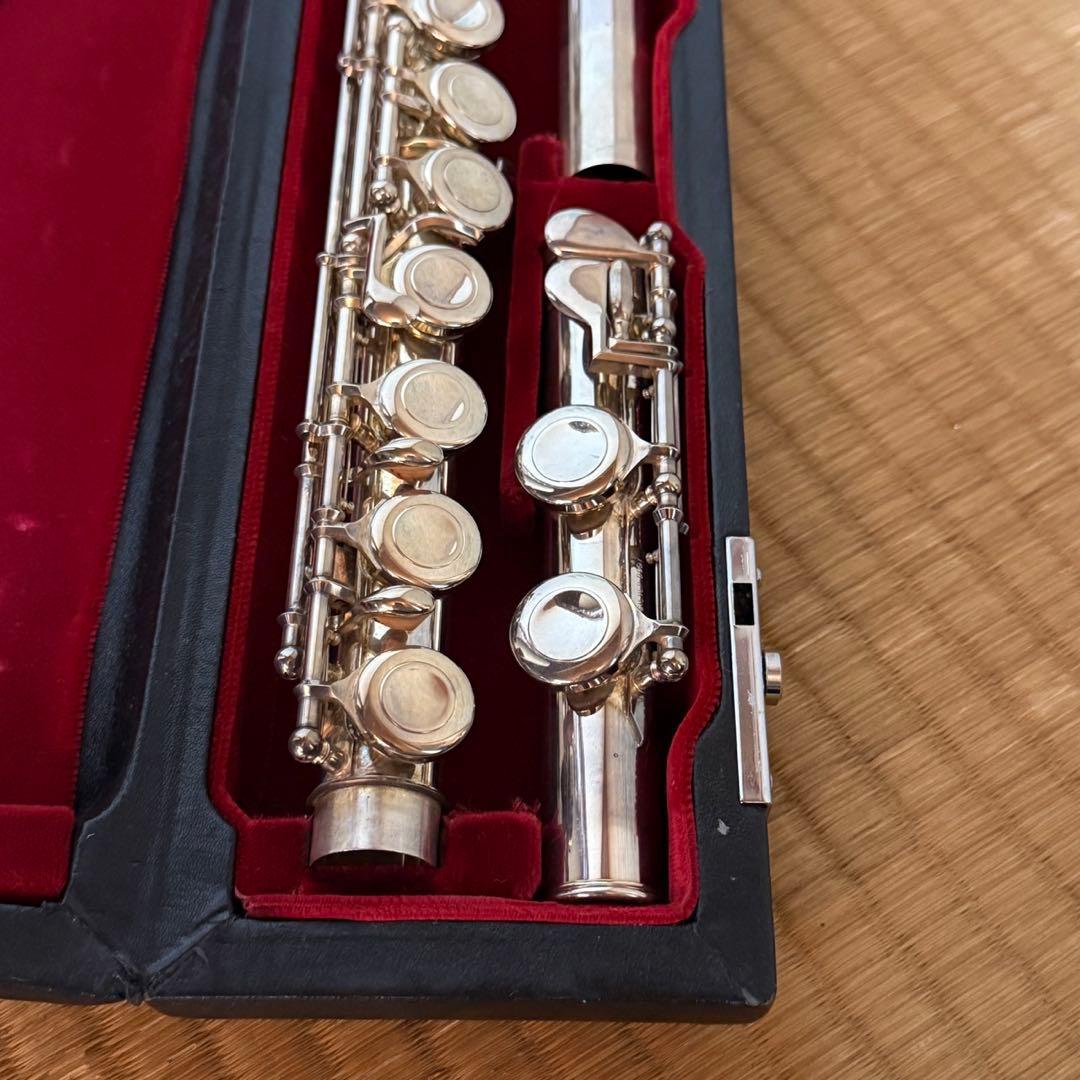 【メンテナンス済み】Pearl　フルート　PF-771　管体銀製　Eメカ付