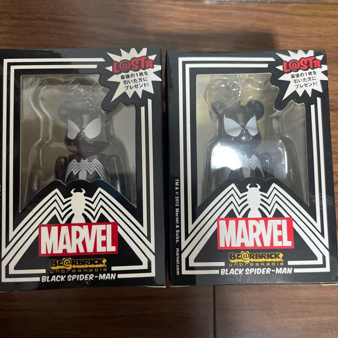 ベアブリック　400% スパイダーマン　marvel