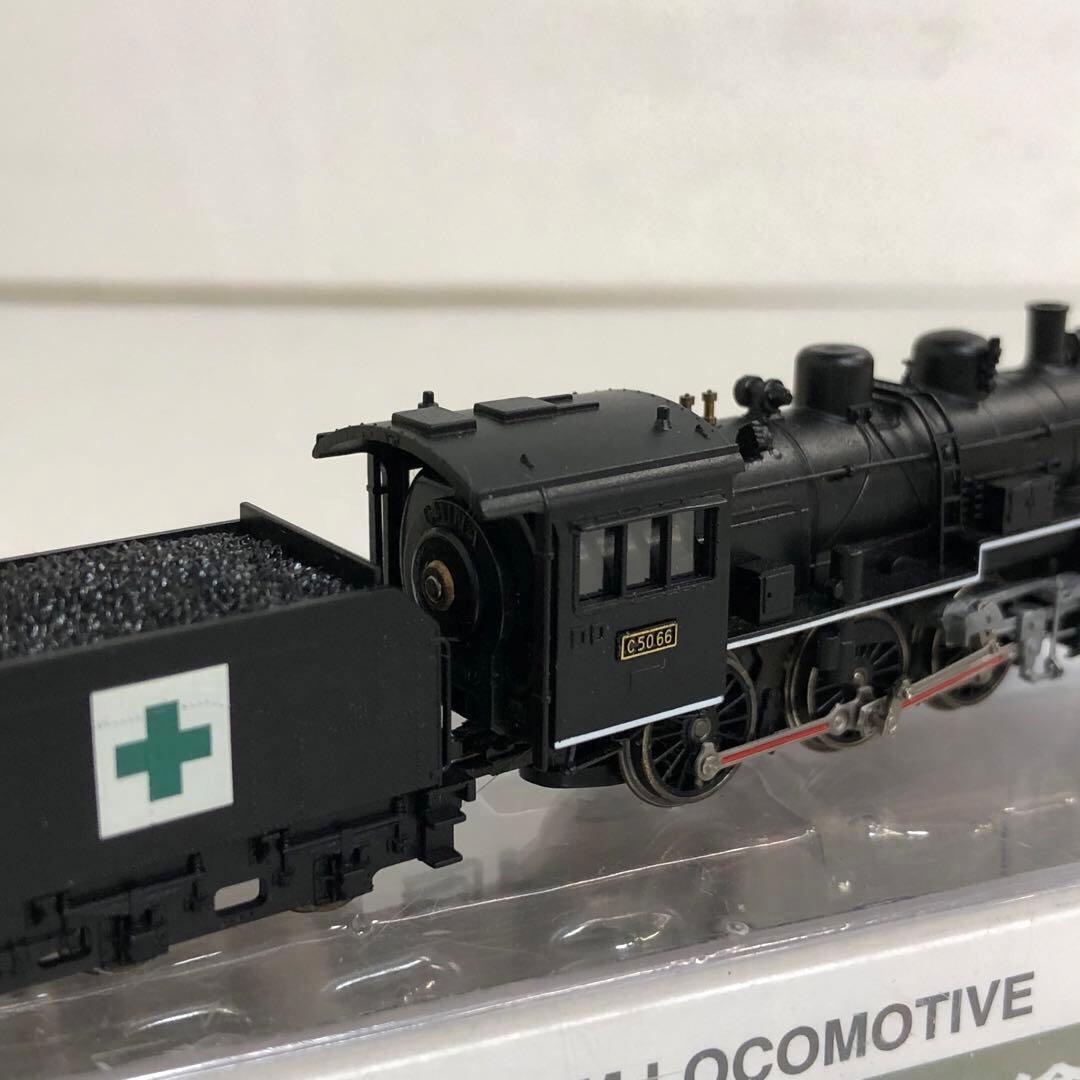 蒸気機関車模型　C50-66 ゼブラ塗装　A7402 1/150