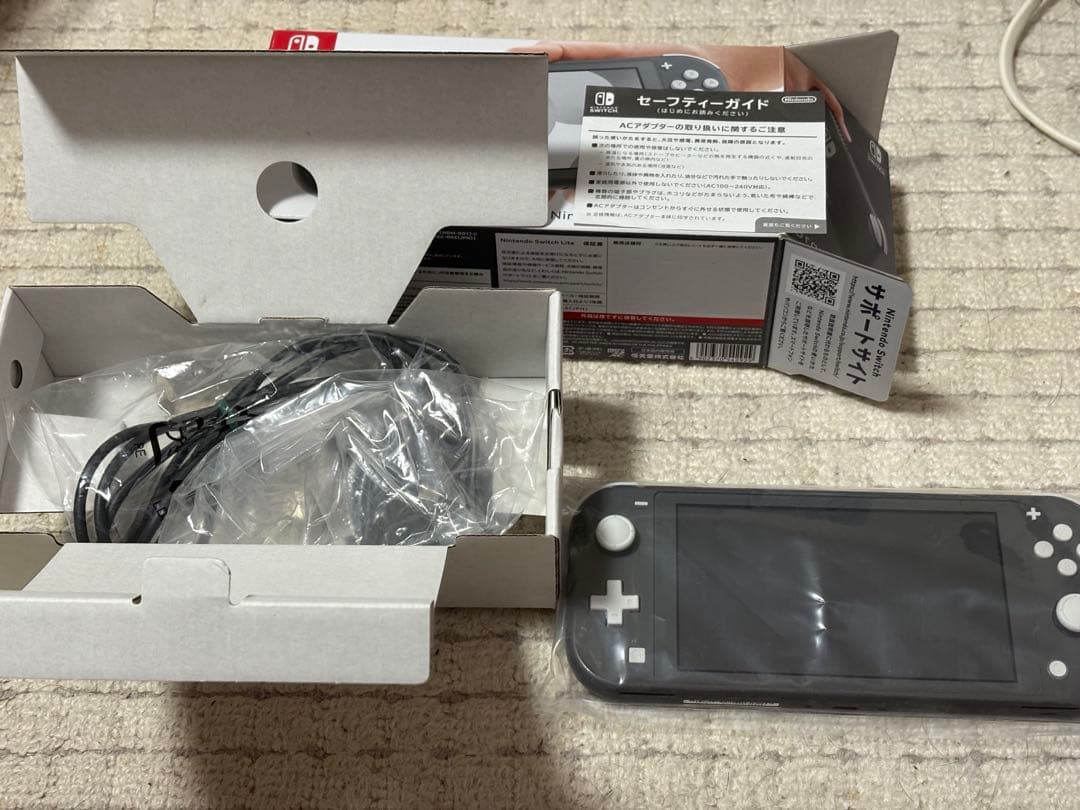 Switchライトグレー＋ソフト1本　おまけ付き