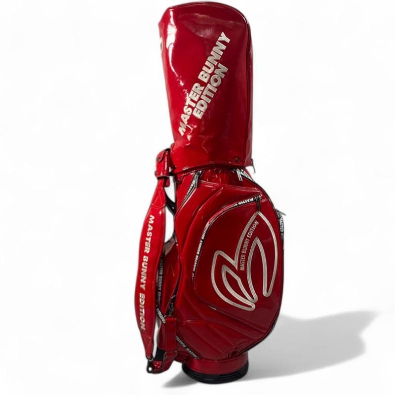 マスターバニーエディション キャディバッグ ロゴ レッド 5分割 9.5型