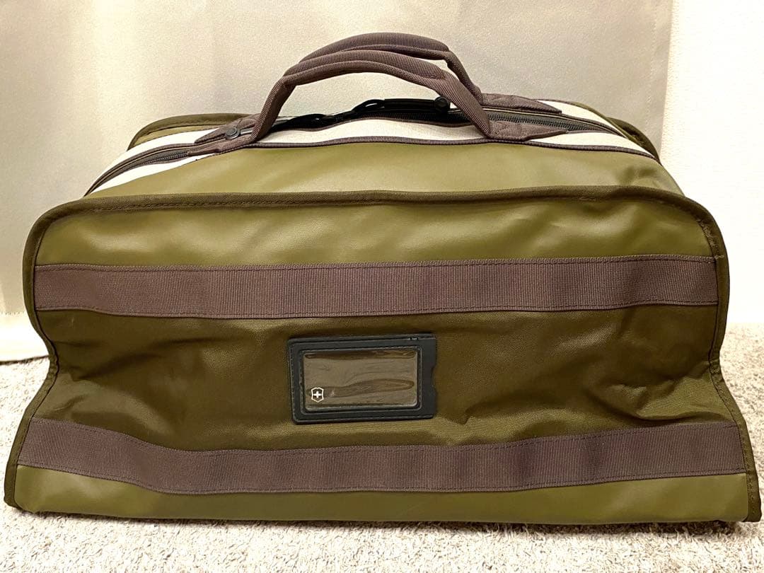 【週末SALE】極美品VICTORINOX ビクトリノックス　ボストンバッグ 緑