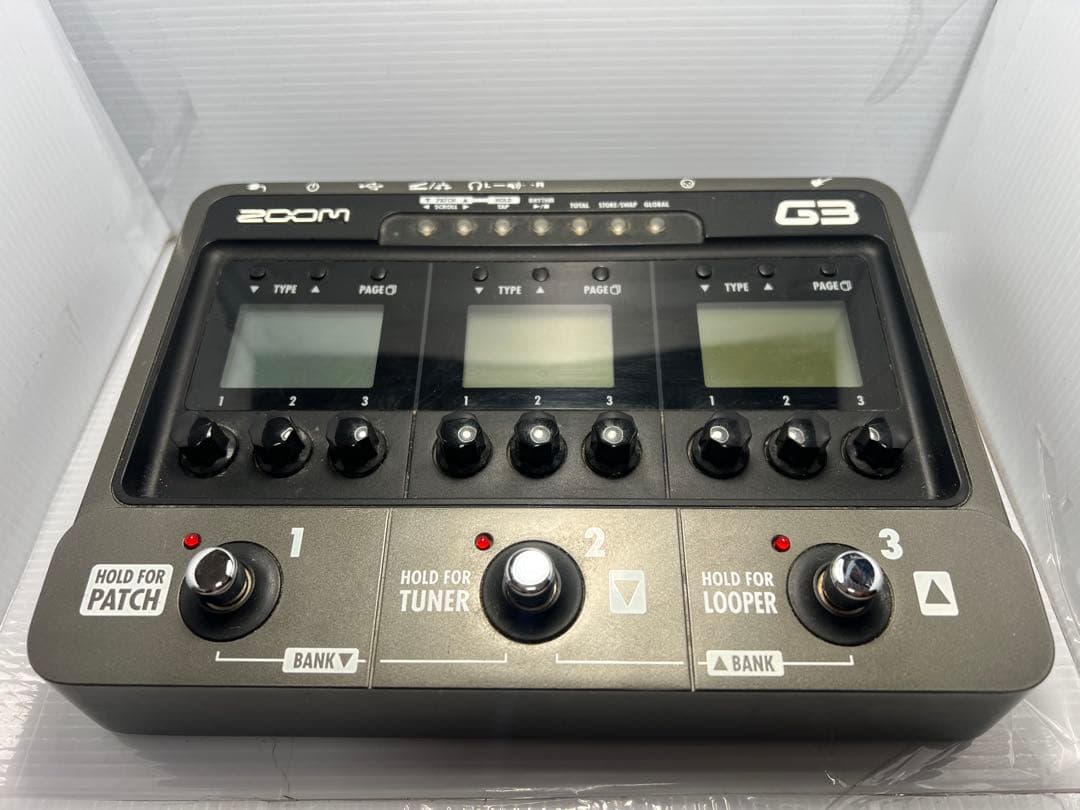ZOOM ズーム G3 ギターエフェクター