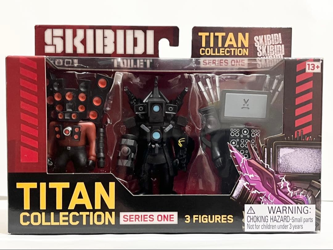 Skibidi Toilet タイタンコレクション 公式 フィギュア 3