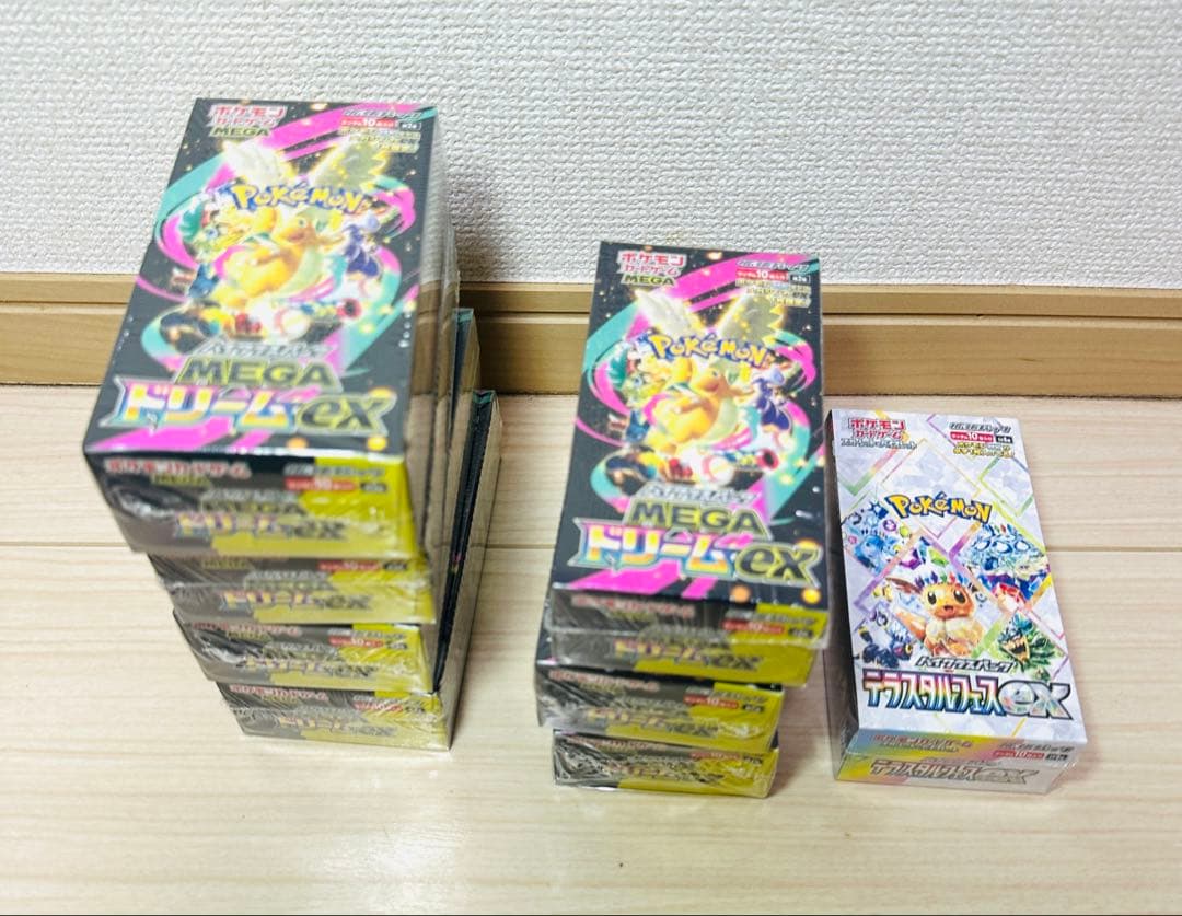 ポケモンカードゲーム メガドリーム7BOXテラスタルフェスex 1BOX