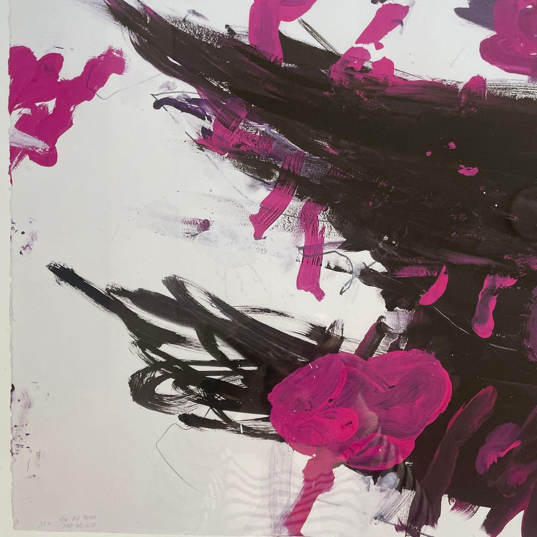 CY TWOMBLY サイ　トゥオンブリー　ポスター　額装品