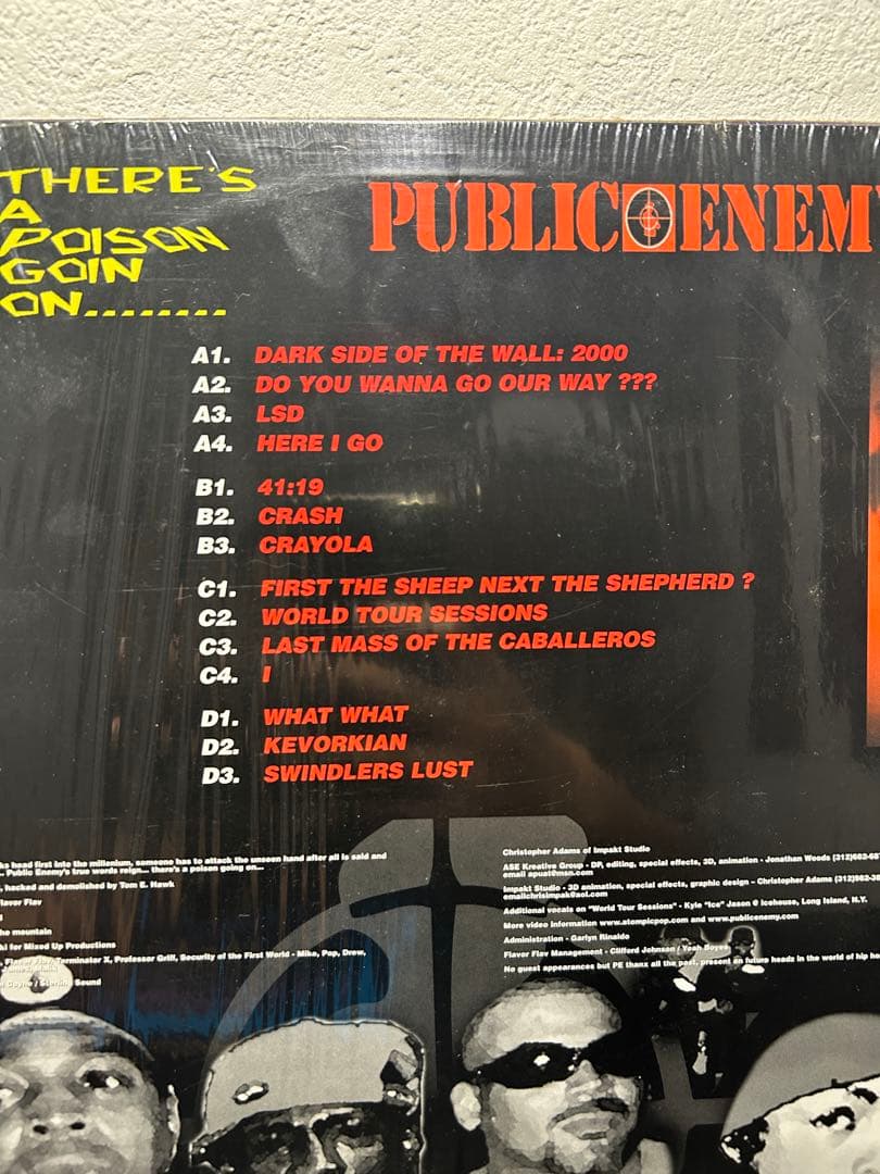 洋楽 PUBLIC ENEMY - THERE'S A POISON GOIN ON