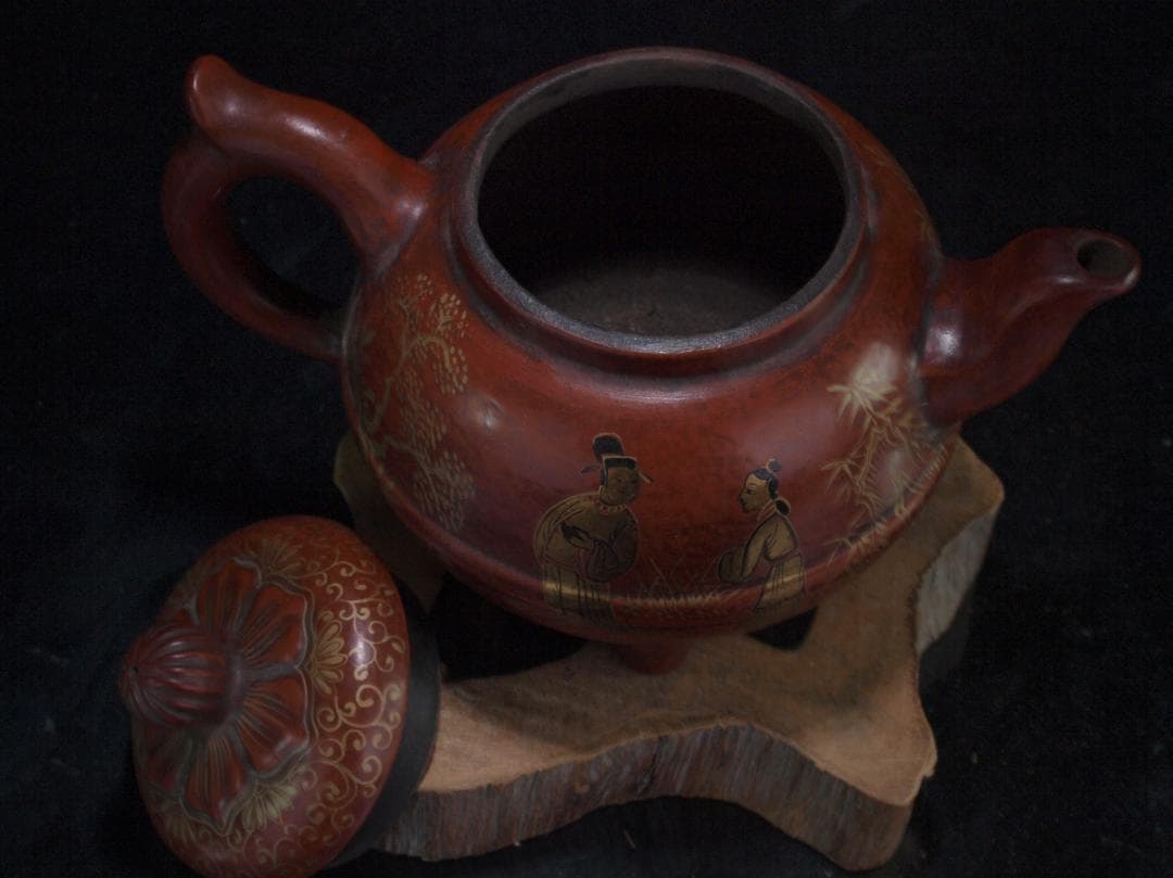 中国の急須　名人作　戦時もの　中古品 古美術古董品 DE484B15-4