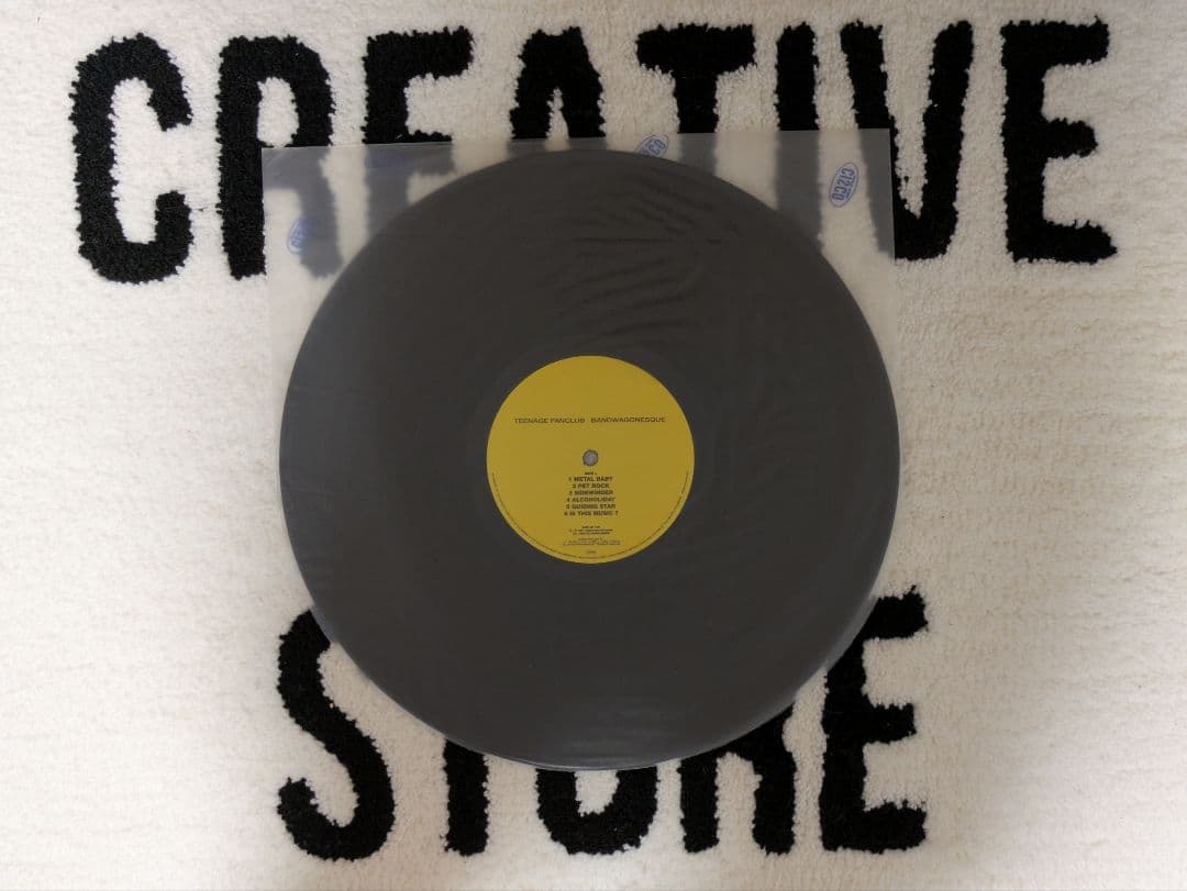 TEENAGE FANCLUB「BANDWAGONESQUE」LP レコード