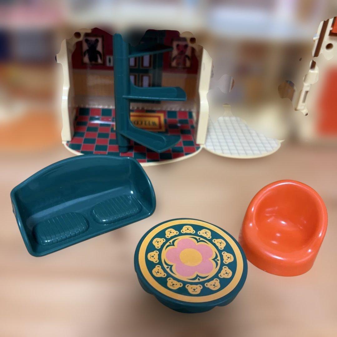 激レア‼️365日バースデイテディ 明治製菓公式アイテム 鍵付きハウス TOMY