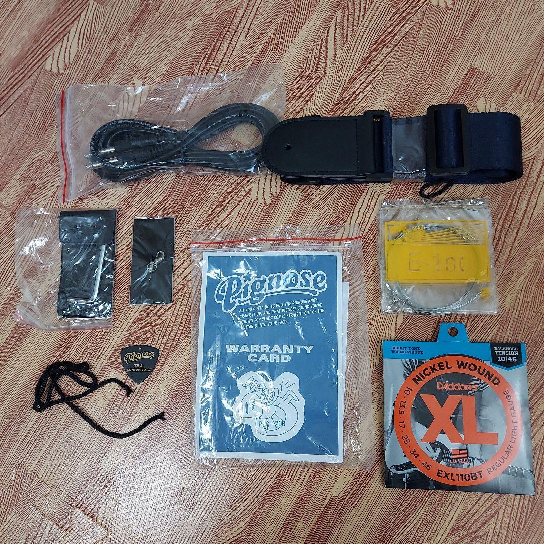 バ*ン様 【美品】Pignose ピグノーズ アンプ内蔵ギター　PGG-200