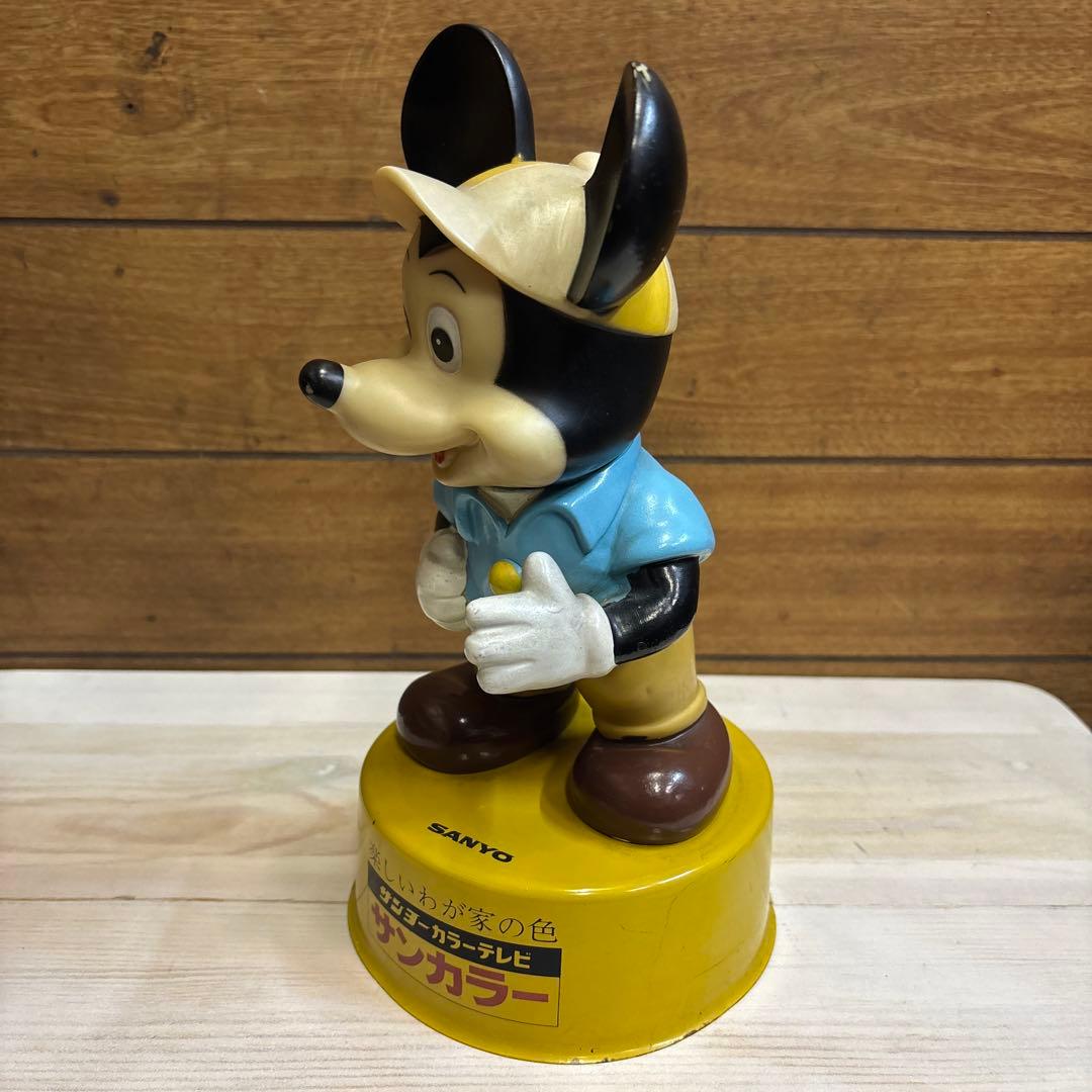 ミッキーマウス 約28 激レアSANYO ミッキー　マウス フィギュア