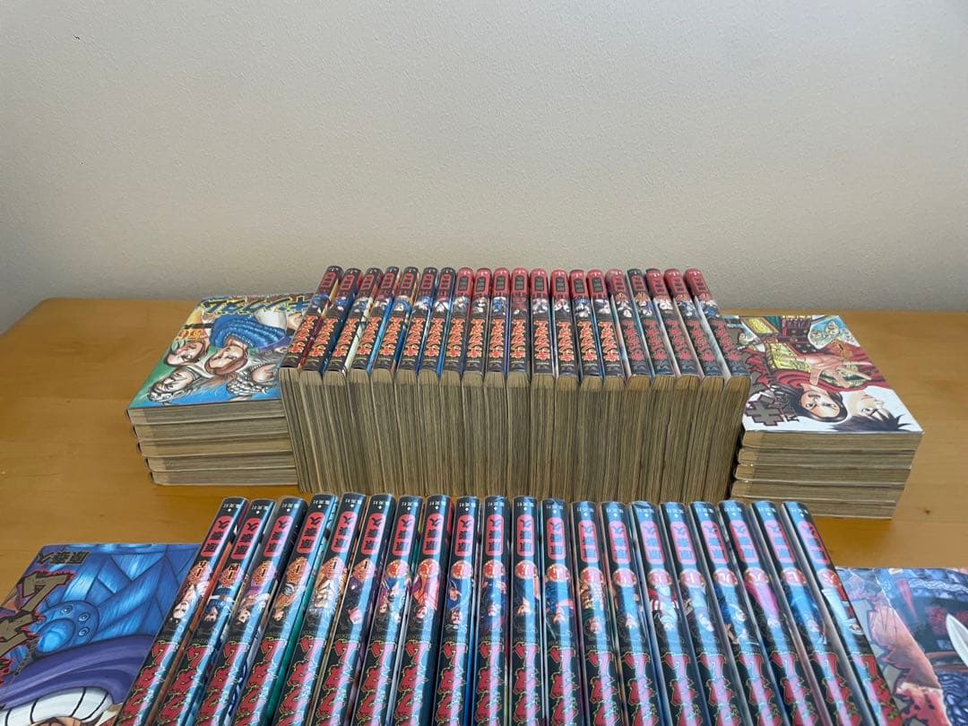 キングダム　1〜60巻セット　全巻フィルム装着済み　原泰久