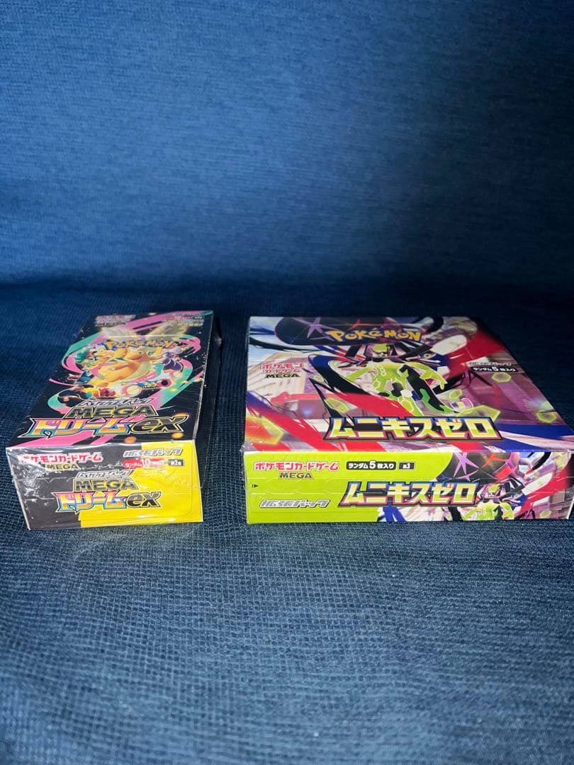 ポケモンカード　ムニキスゼロBOX MEGAドリームex BOX シュリンク付