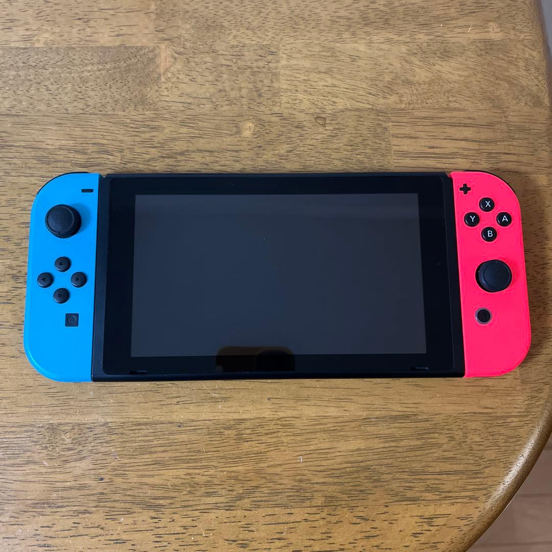 Nintendo Switch 本体 青/赤オリジナルボックスとトラベルケース