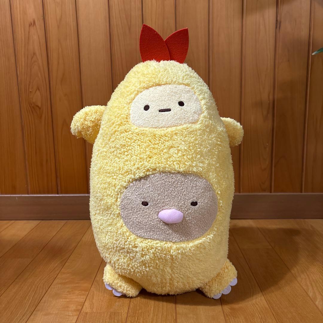 すみっコぐらし ぬいぐるみXL プレミアム [エビフライドン]プライズぬいぐるみ