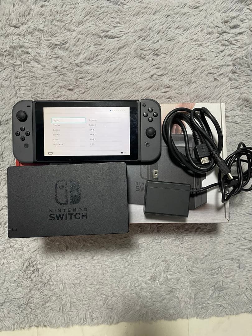 Nintendo Switchグレー　箱あり