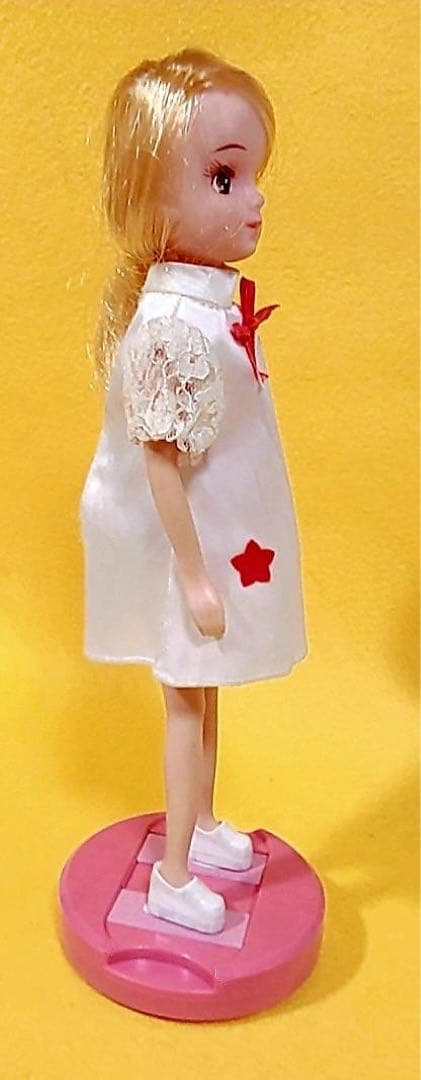 1974年製リカタレントのパットちゃん衣裳ブラウスドレスナース看護婦ワンピース