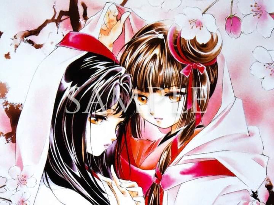 垣野内成美「桜の樹の下で」ポストカード（非売品）