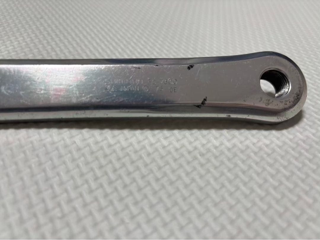 SHIMANO クランクセット シルバー 175 NJS ボルト付 #002