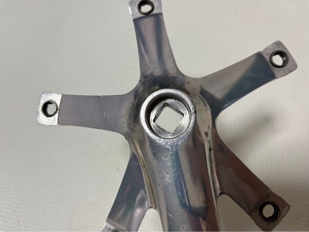 SHIMANO クランクセット シルバー 175 NJS ボルト付 #002
