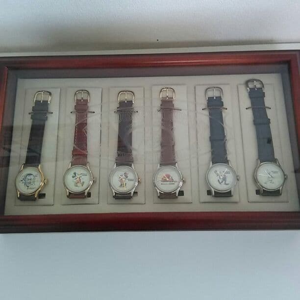 ディズニー75周年記念腕時計6本セット