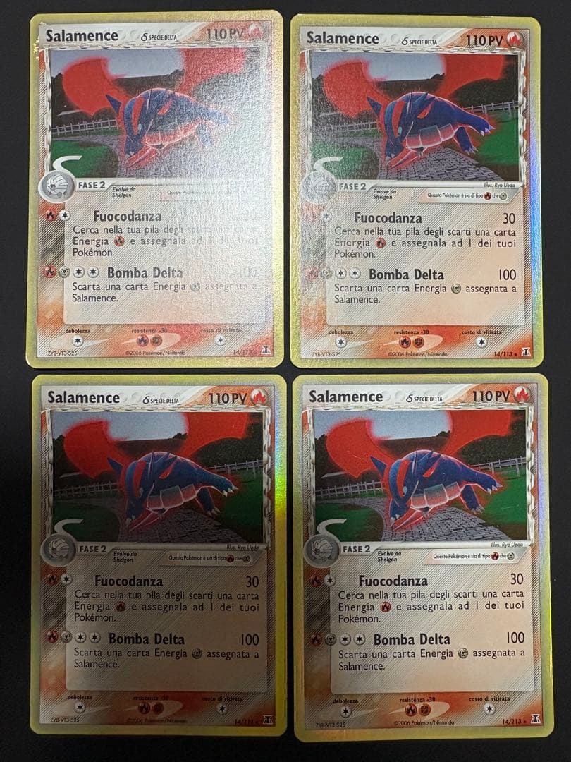 ポケモンカード ADV-PCG ボーマンダδ デルタ種 イタリア語 英語