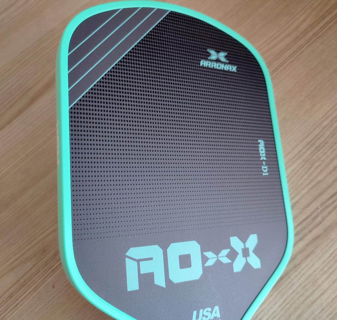 2個セット ピックルボール パドル ARRONAX カーボン加工の摩擦面 青