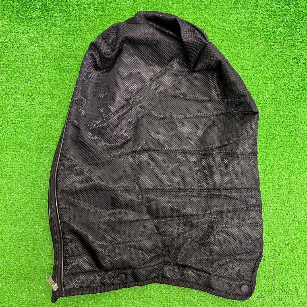 Fitway フィットウェイ　8インチ　ブラック　ゴルフバッグ　メンズ　中古品