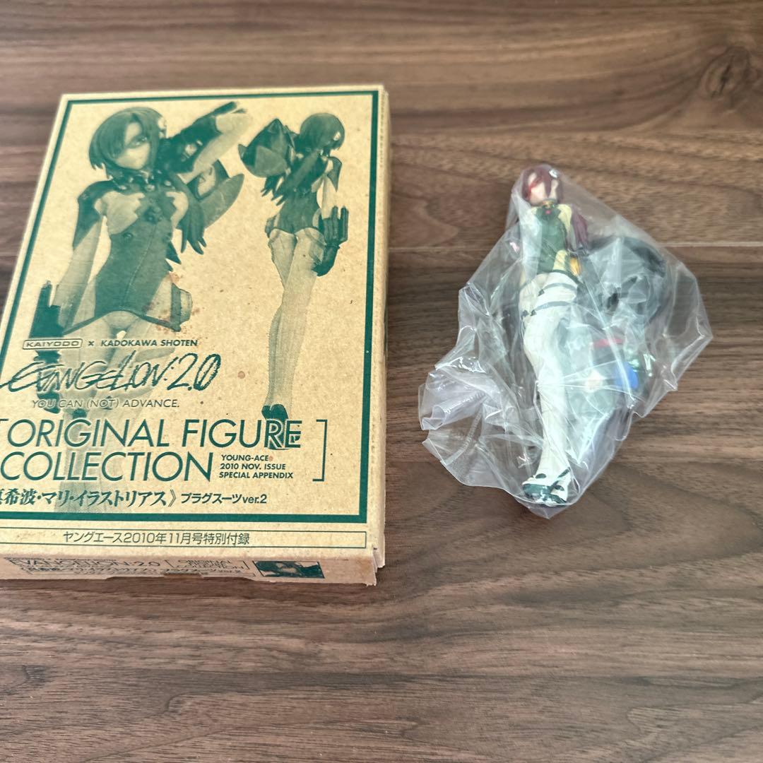 エヴァ付録フィギュア 海洋堂 5種コンプセット 【激レア・未開封】ヤングエース