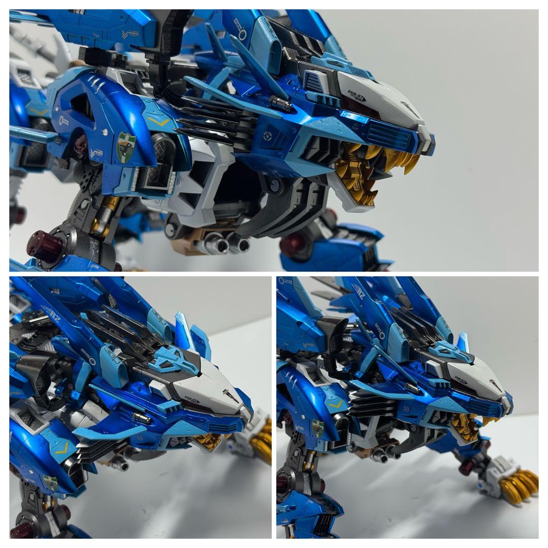 コトブキヤ　HMM ゾイド　ライガーゼロイェーガー　全塗装
