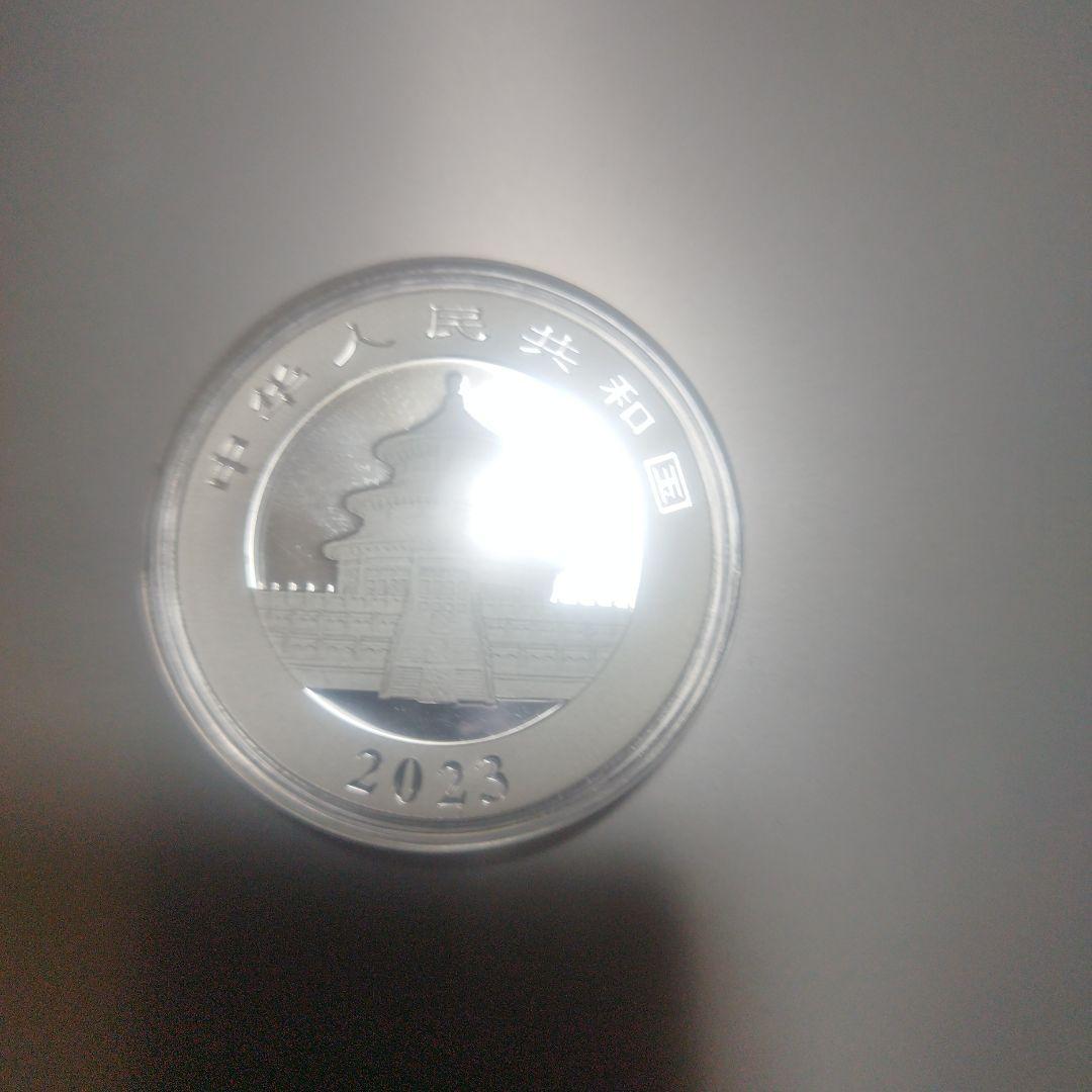 パンダ銀貨　2023年