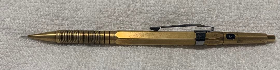 pg5 カスタム 真鍮製　シャープペンシル 野原工芸 ボナンペン 工房楔