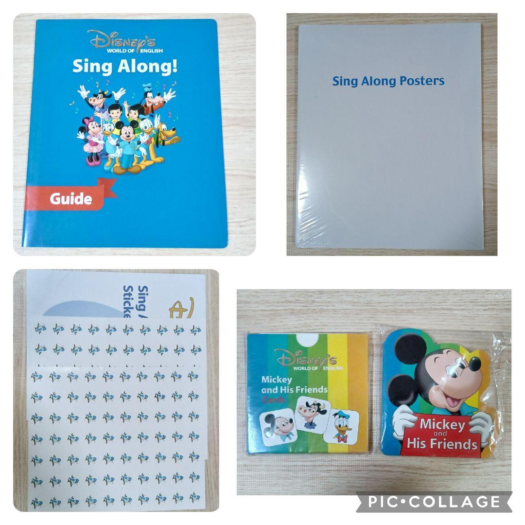 65‐⑱DWE ディズニー英語システム シングアロングCD＆Book