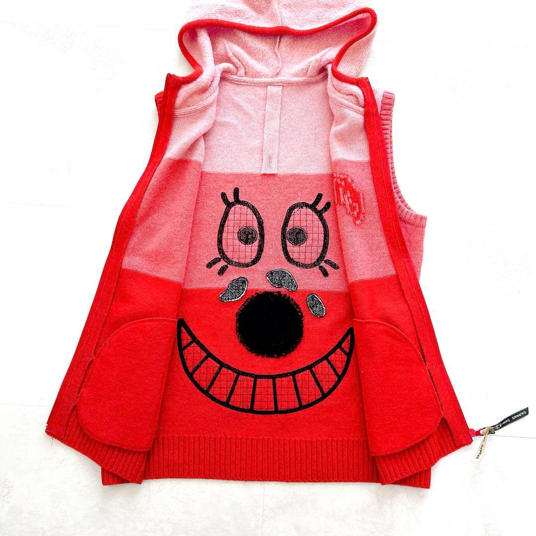 M・U SPORTS ミエコウエサコ　ノイジーノイジー　ゴルフ　ニットベストL