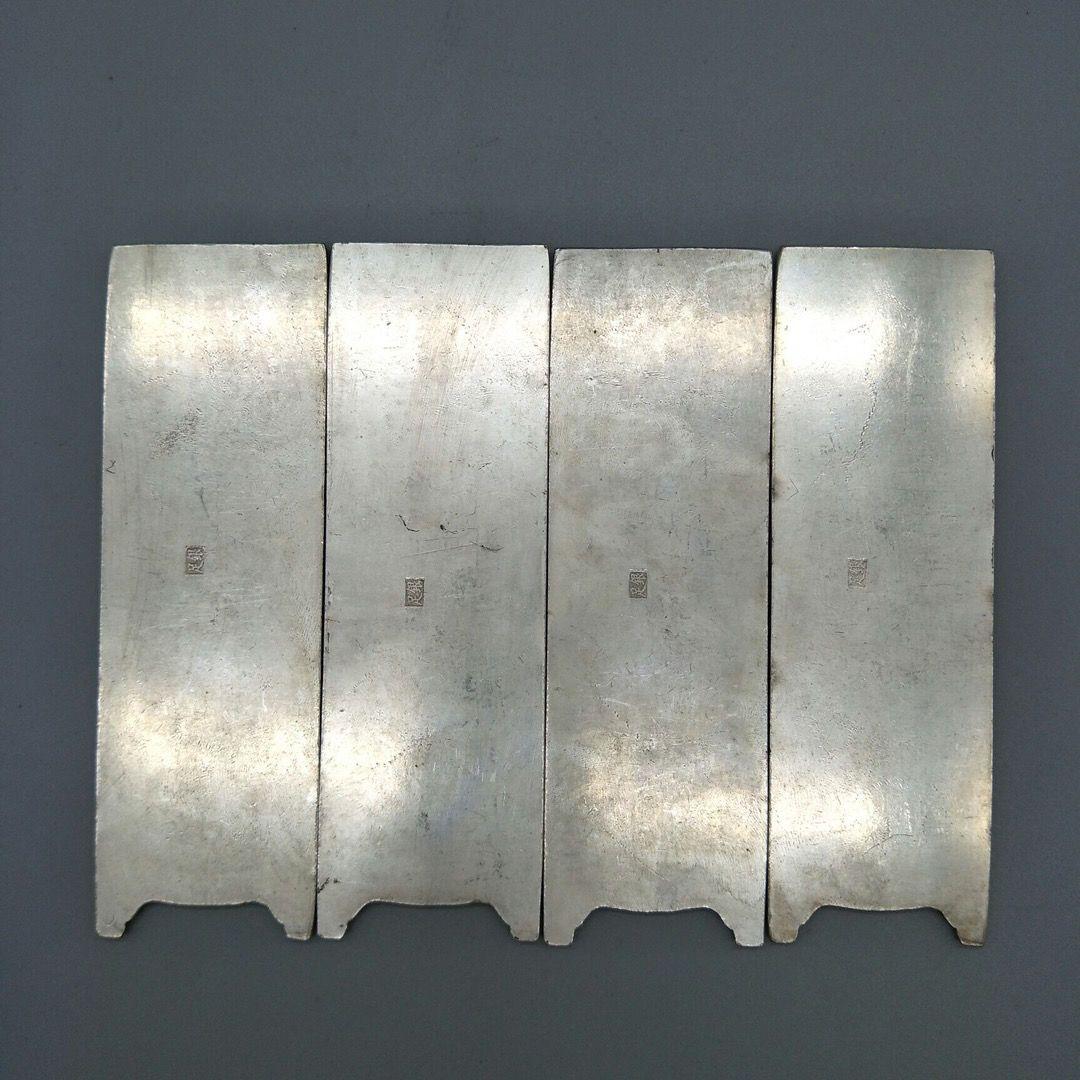 銅 細工 中国神話西遊記三打白骨精 屏風 挿屏 茶台 文机 装飾品 工芸品 置物