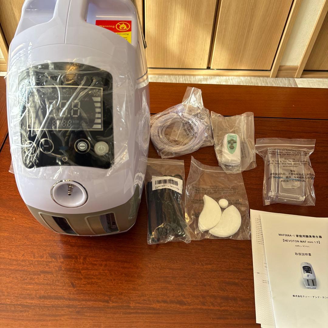 家庭用酸素室NEVOTON MAF mini1.5 酸素濃度計　OXYONE