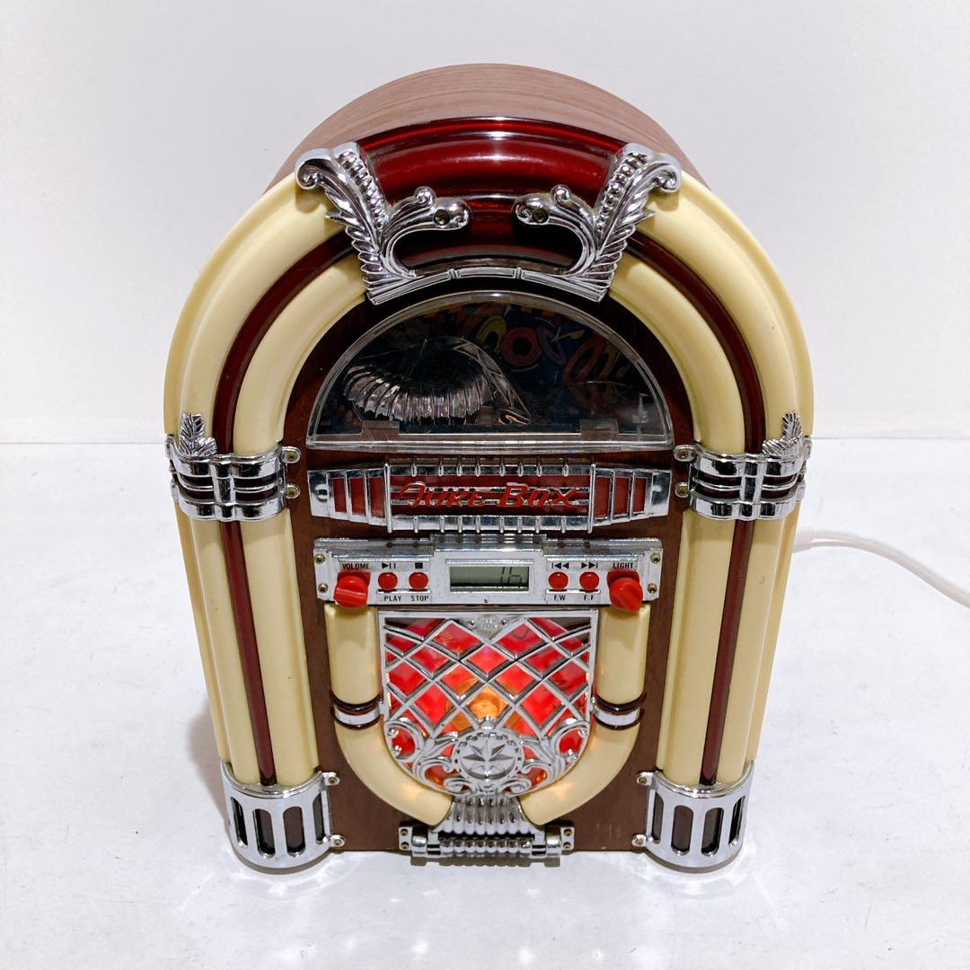 【動作品】ジュークボックス CDプレーヤー レトロ アンティーク EMA-003