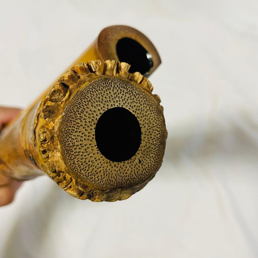 尺八 光治 在銘　7孔