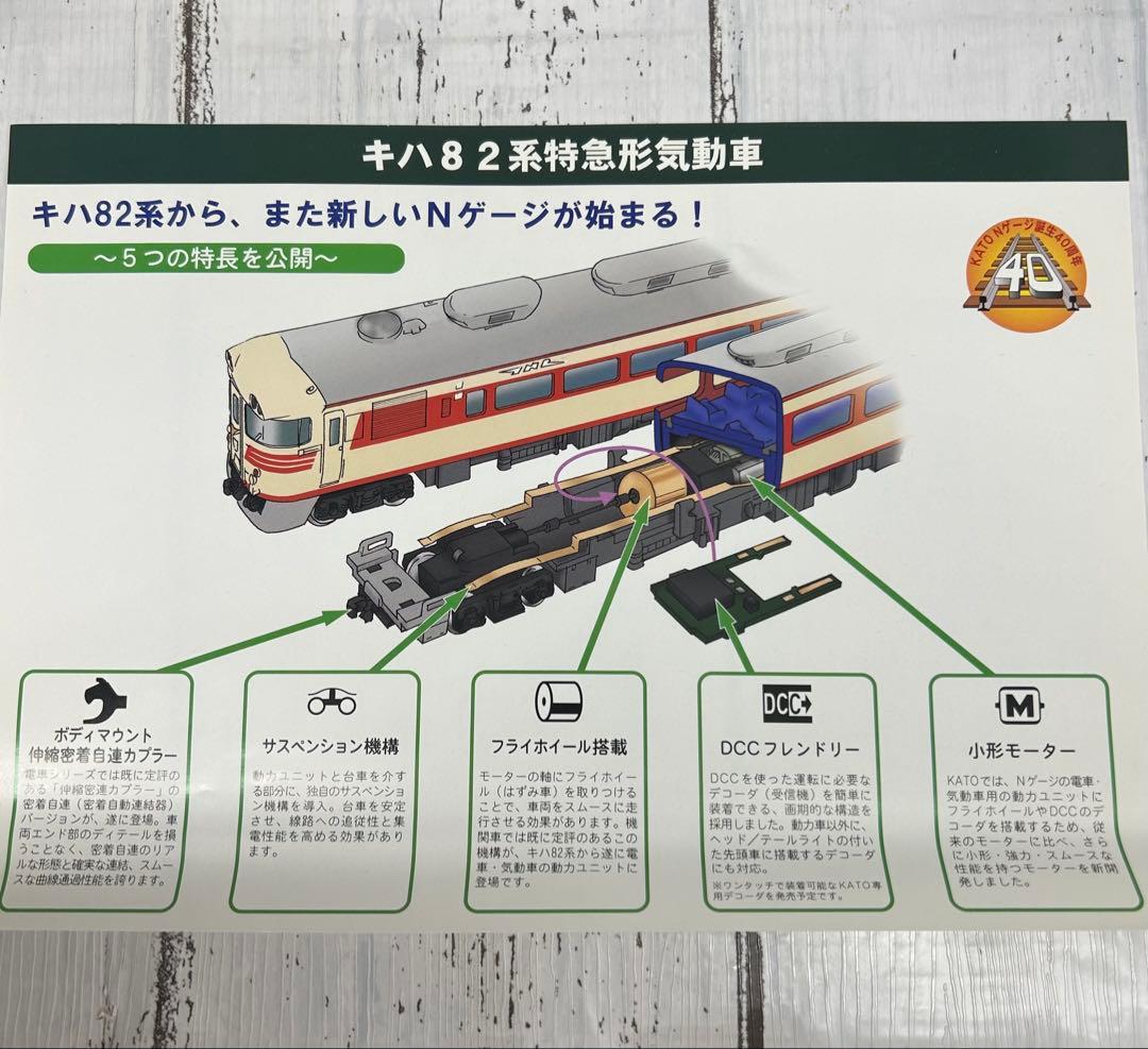 KATO 10-229 キハ82系 6両基本セット Nゲージ