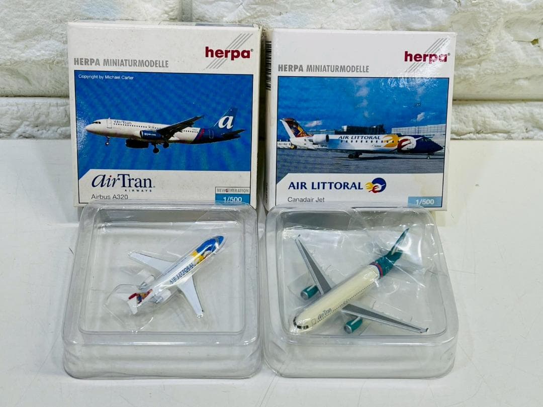 211Z herpa 航空機モデル 10個セット 飛行機模型 まとめ売り
