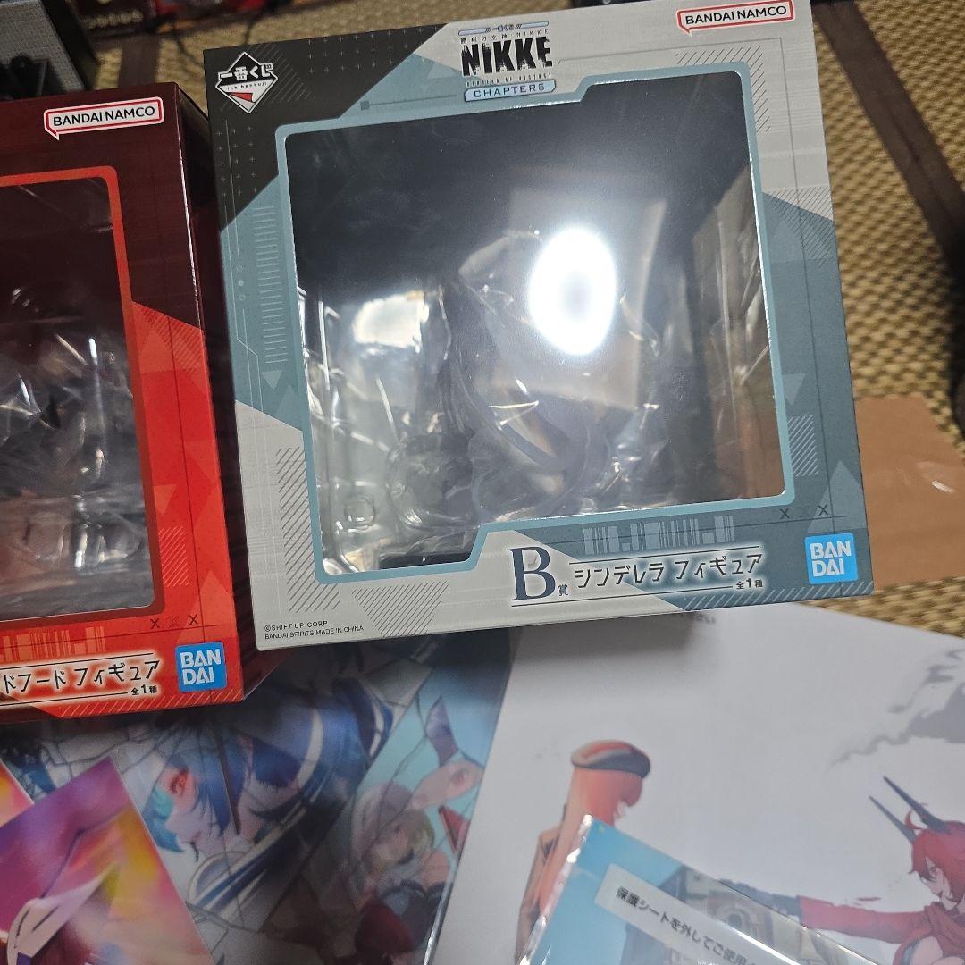 NIKKE 一番くじ　勝利の女神ニケ　A賞、B賞、F賞5点、E賞1点セット！