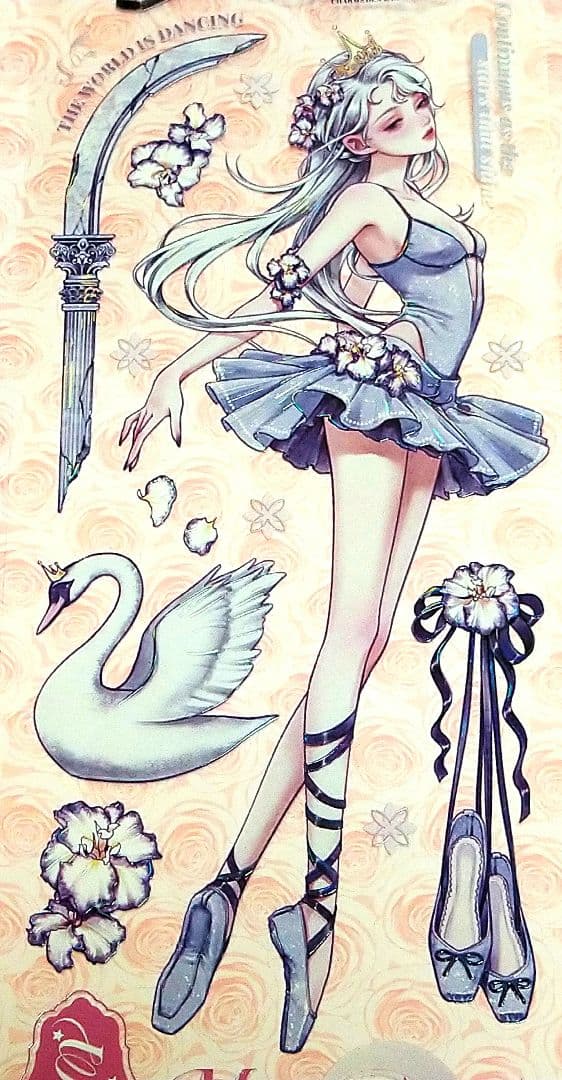 ✩再販✩J769＃足尖轻舞(贝壳光)切り売り海外人物マステ女の子