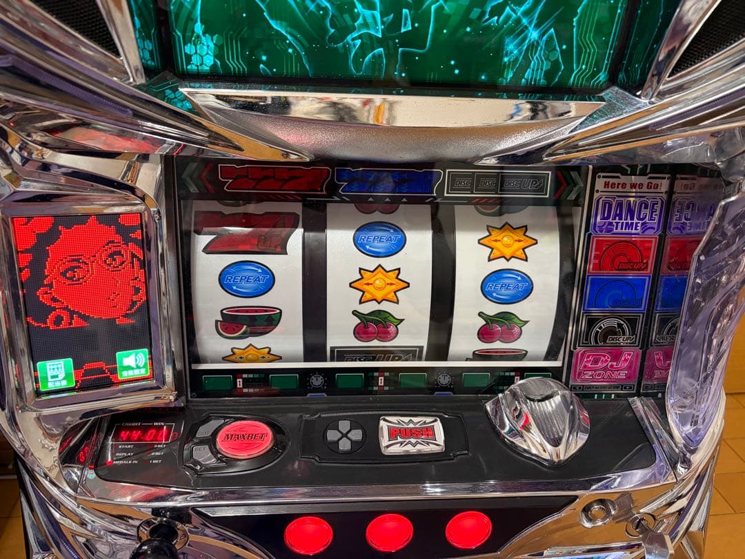 5号機ディスクアップ(緑パネル) 実機 引き取り限定