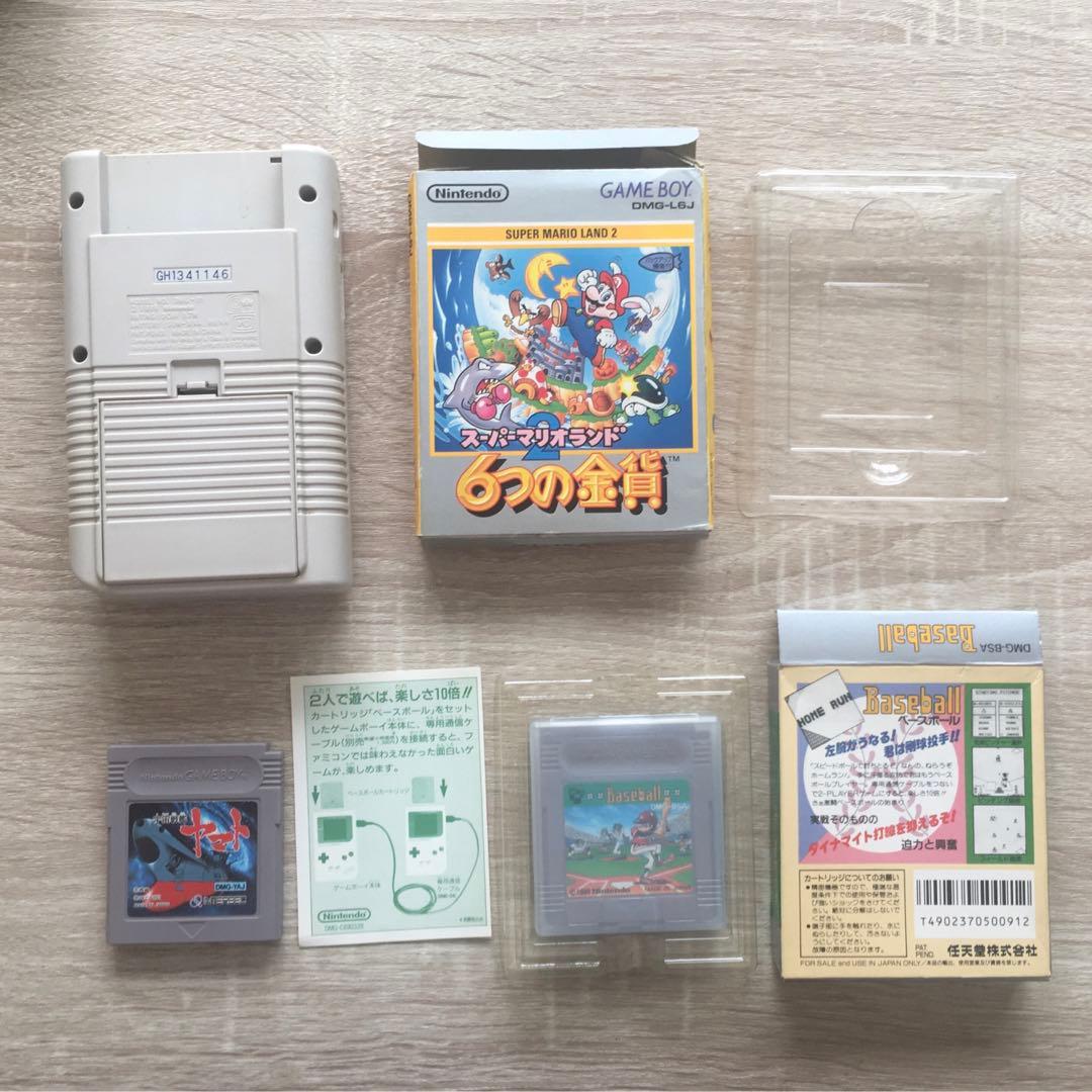 任天堂　初代ゲームボーイ　ゲームソフト2つ
