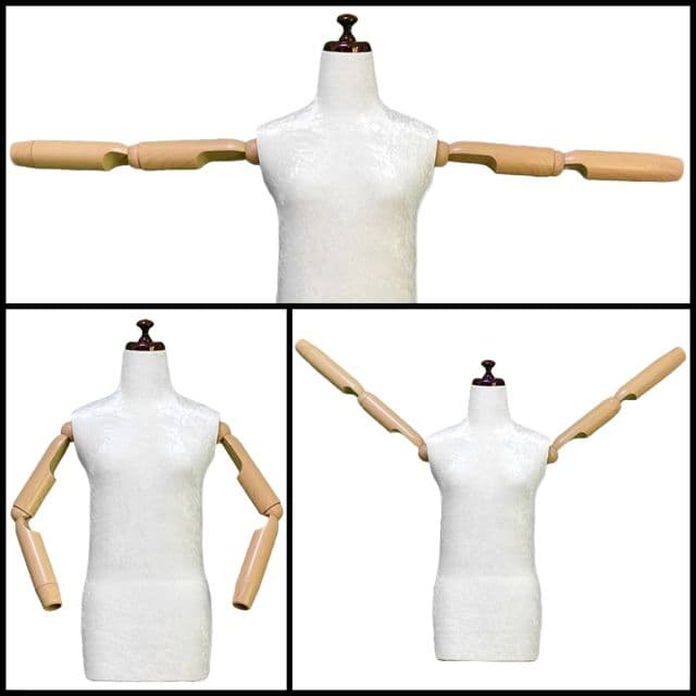 和装トルソー腕付き可動　着付け練習用ボディ　和装ボディ　着付けマネキン