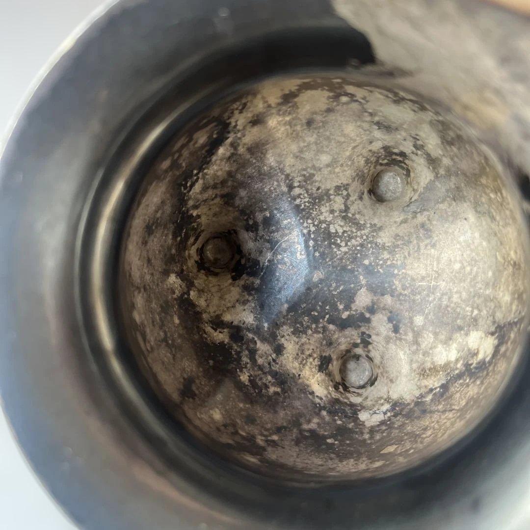 銀製　香炉　在銘 尚美堂？