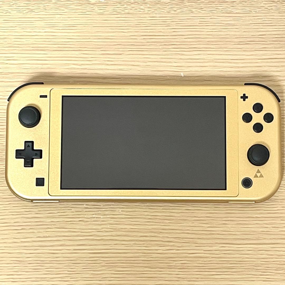 【画面キズ無し】ニンテンドースイッチライト ハイラルエディション　新品フィルム付
