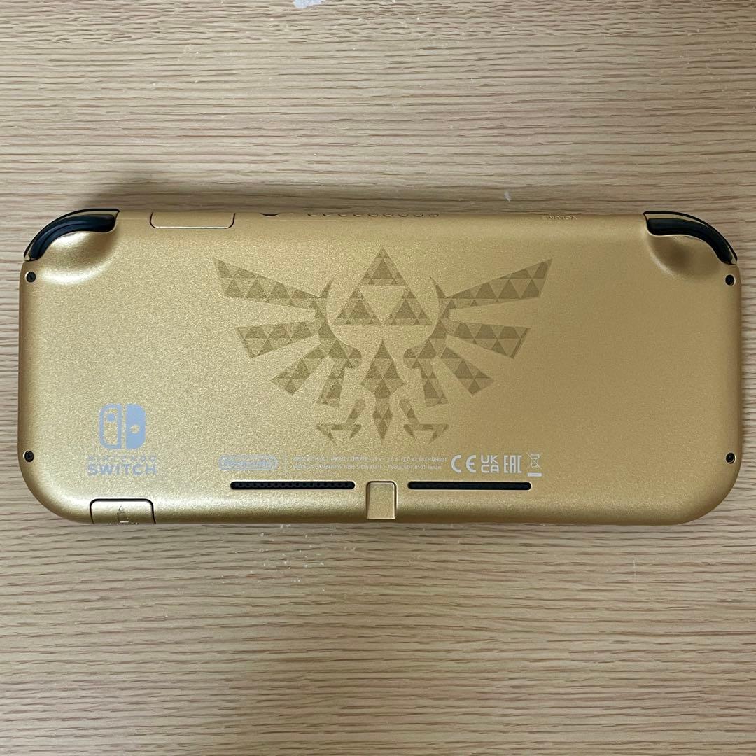 【画面キズ無し】ニンテンドースイッチライト ハイラルエディション　新品フィルム付