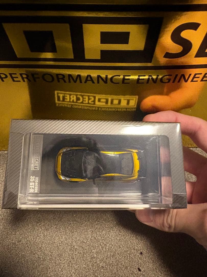 TOP SECRET トップシークレット GT-R R35 INNO ミニカー